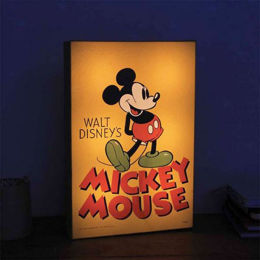 Mickey Mouse Art Lampa