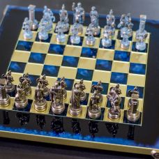 Šah Komplet - Corinth Plavi