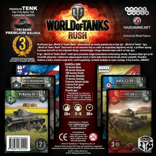 World Of Tanks Društvena Igra