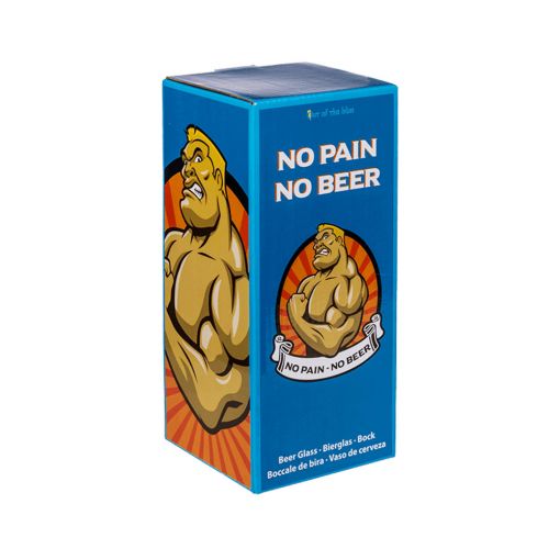 No Pain - No Beer Čaša