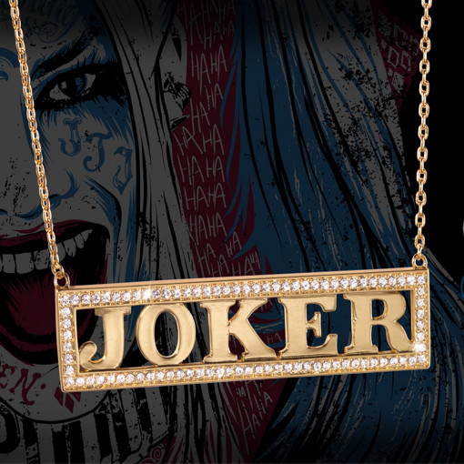 Harley Quinn Joker Ogrlica