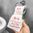 Toalet Papir I Love You