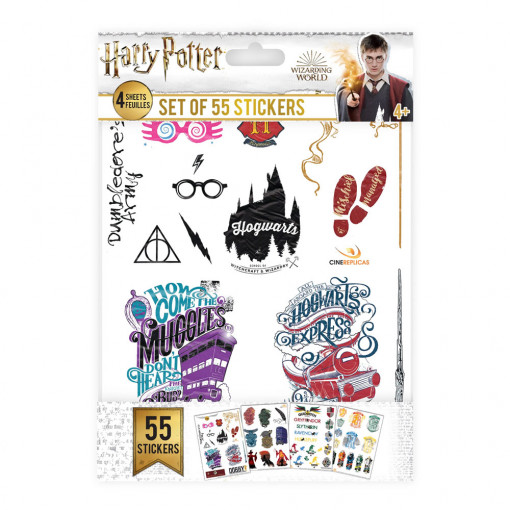 Harry Potter Set 55 Samolepljive Nalepnice