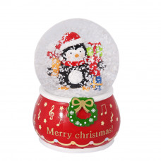 Snežna Kugla Merry Christmas Pingvin