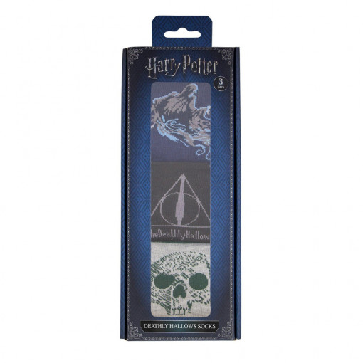 Harry Potter Deathly Hallows Čarape - 3 para