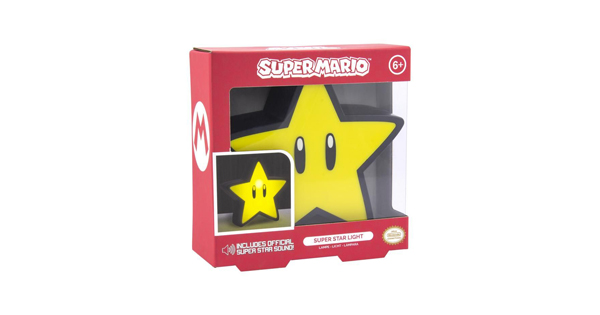 Super Mario Zvezda Lampa