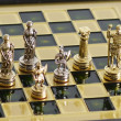 Šah Komplet Grčko-Rimsko Carstvo Zeleni 26cm