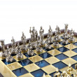 Šah Komplet Grčko-Rimsko Carstvo Plavi 26cm