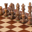 Šah Komplet - Mahagoni 41cm