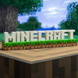 Minecraft Logo Lampa
