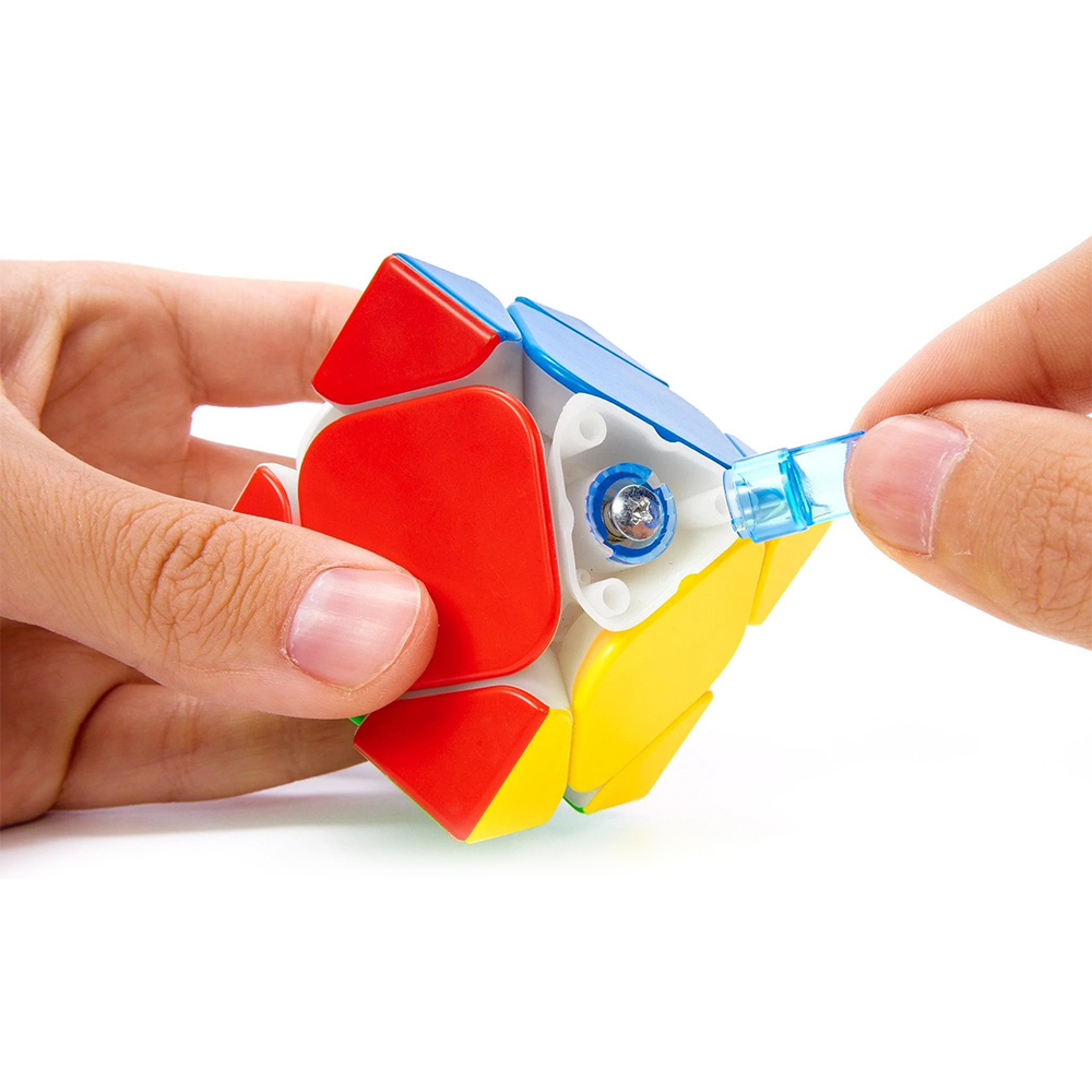 Moyu RS Skewb Magnetic Speed Cube - Version Sans Autocollants, Avec Aimants Et Système De Réglage, Idéal Pour Débutants Et Speedcubers - 11