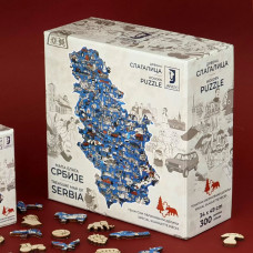 Drvena Slagalica Mapa Srbije