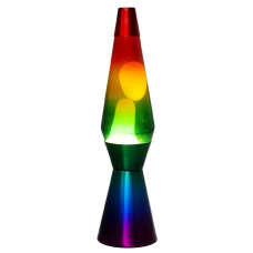 Lava Lampa Rainbow Metalic