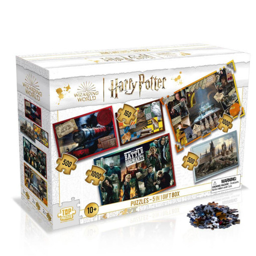 Harry Potter Puzzle 5 in 1 Gift Box