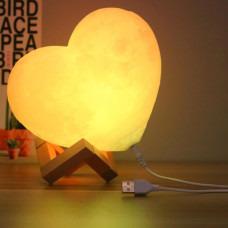3D Srce Lampa 18cm