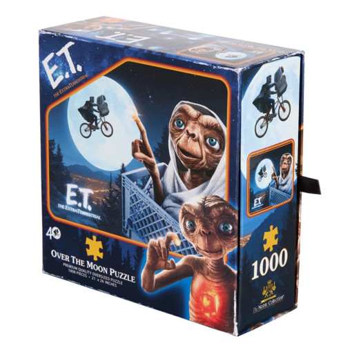 E.T. Puzzle Over The Moon