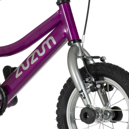 Zuzum Bicikl - 12 inch Ljubičasta Hrom