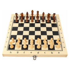 Drveni Šah Komplet 3 u 1 - 34 cm