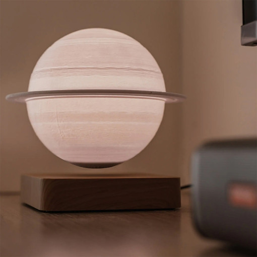 Levitirajuća 3D Saturn Lampa