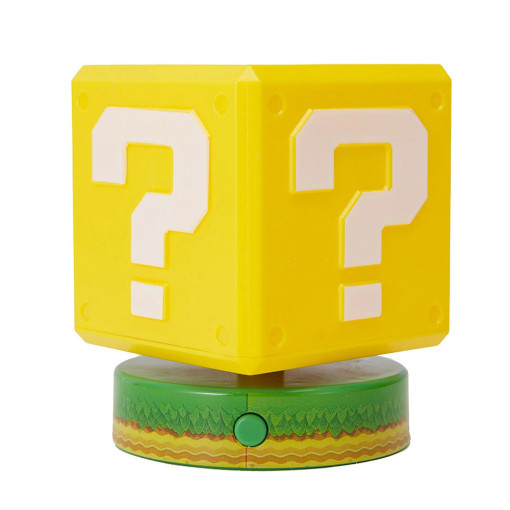 Super Mario Question Block Lampa
