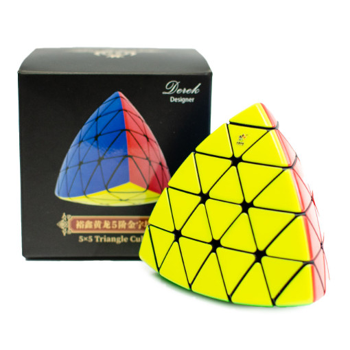 Yuxin Huanglong Pyraminx 5x5 Stickerless