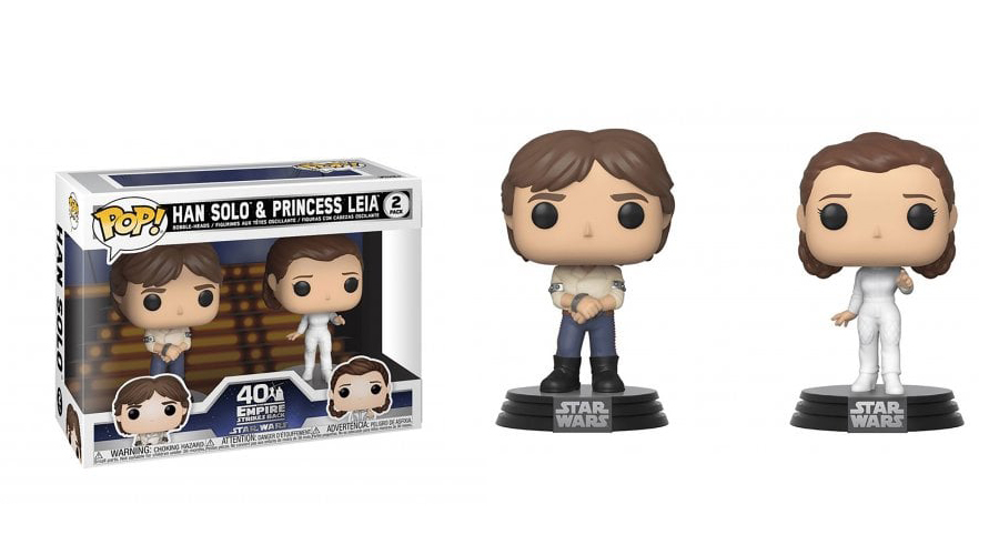 POP Figura Star Wars Han Solo & Leia