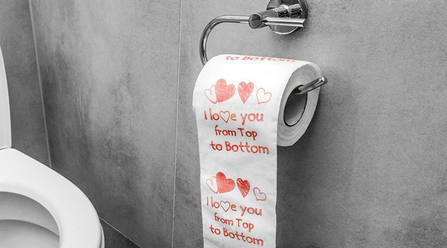 Toalet Papir I Love You