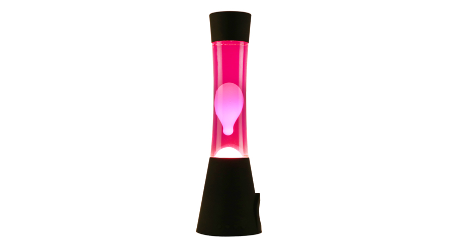 Zvučnik Lava Lampa Pink
