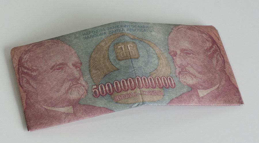 Papirni novčanik sa likom Jove J Zmaja