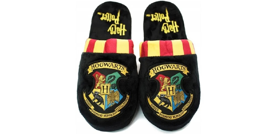 Muške papuče sa bojama i amblemom Hogwartsa