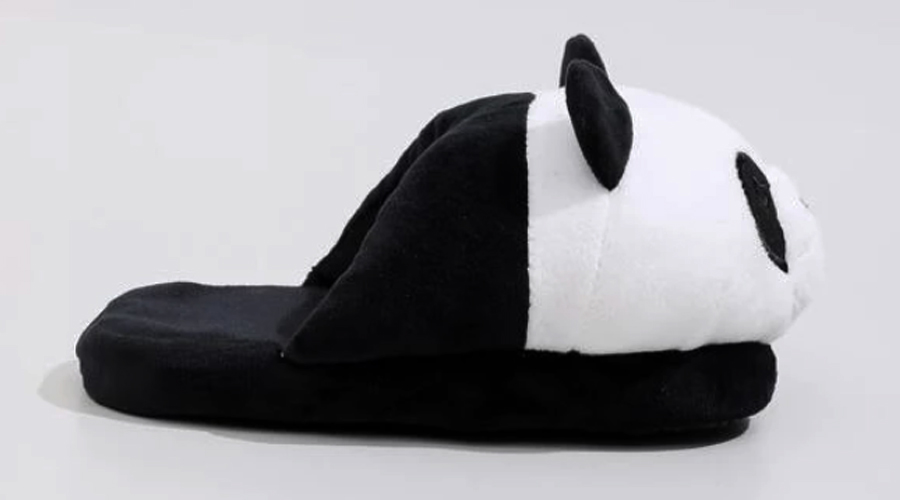 Panda tople papuče