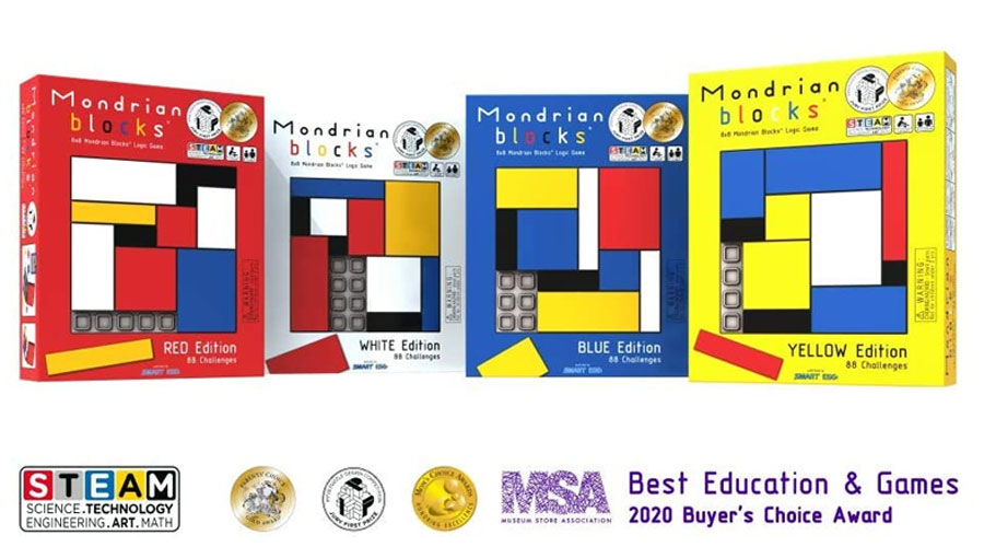 Mondriani blok sa 88 različitih slagalica