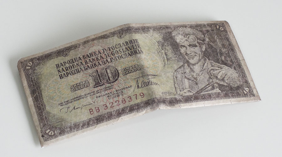 Novčanik sa motivom u narodu poznatim Rudar