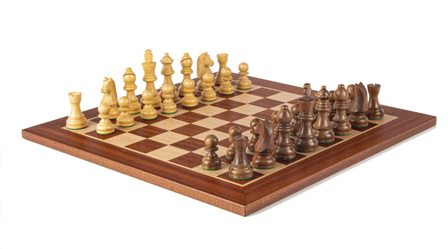Šah Komplet - Mahogany