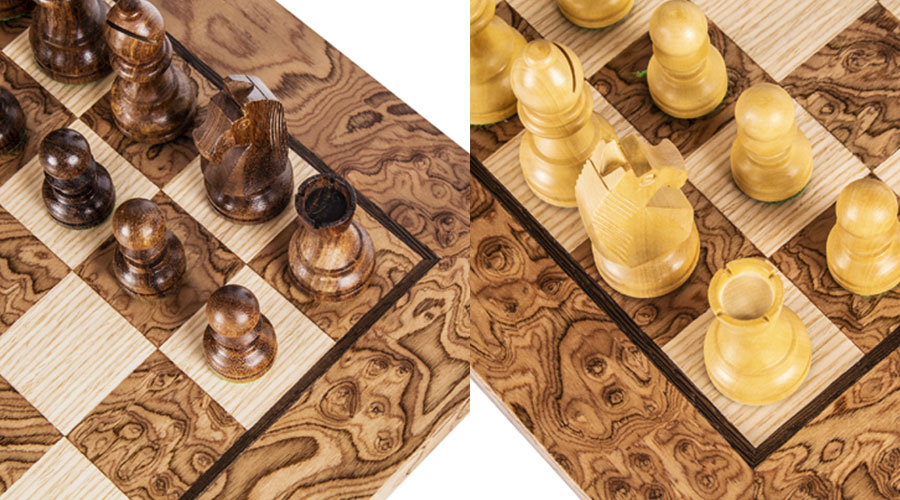 Drvene figurice za šah