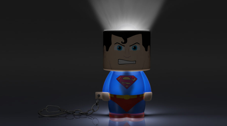 Superman Led Privezak