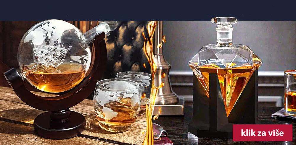Razne točilice i viski setovi