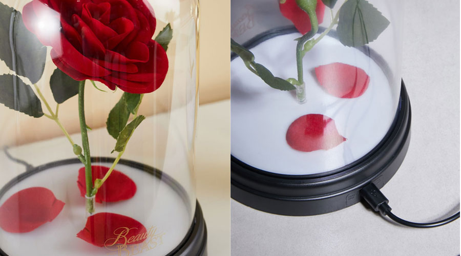 Beauty and the Beast - Enchanted Rose Light