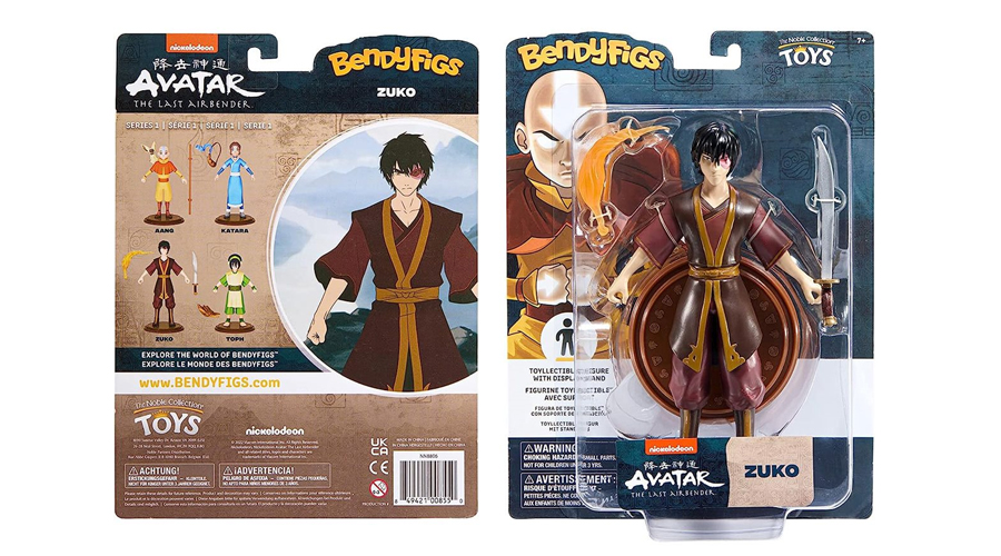 Zuko Avatar The Last Airbender Savitljiva Figura